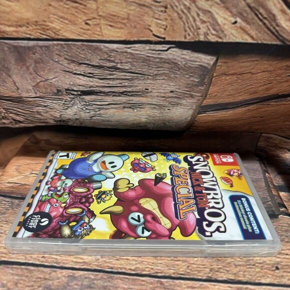 Snow Bros. Nick & Tom Special Nintendo Switch Video Game New Sealed Toplan - Picture 5 of 6
